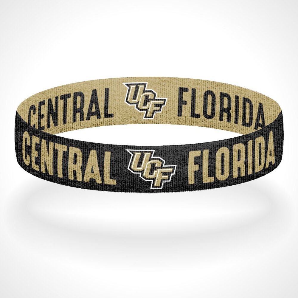 NEW Reversible Central Florida Knights Bracelet Wristband UCF Bracelet Wristband